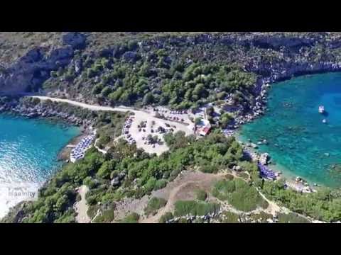 Χαλκιδική: Μαγευτική πτήση πάνω από την περίφημη και βραβευμένη παραλία Αλυκές (βίντεο)